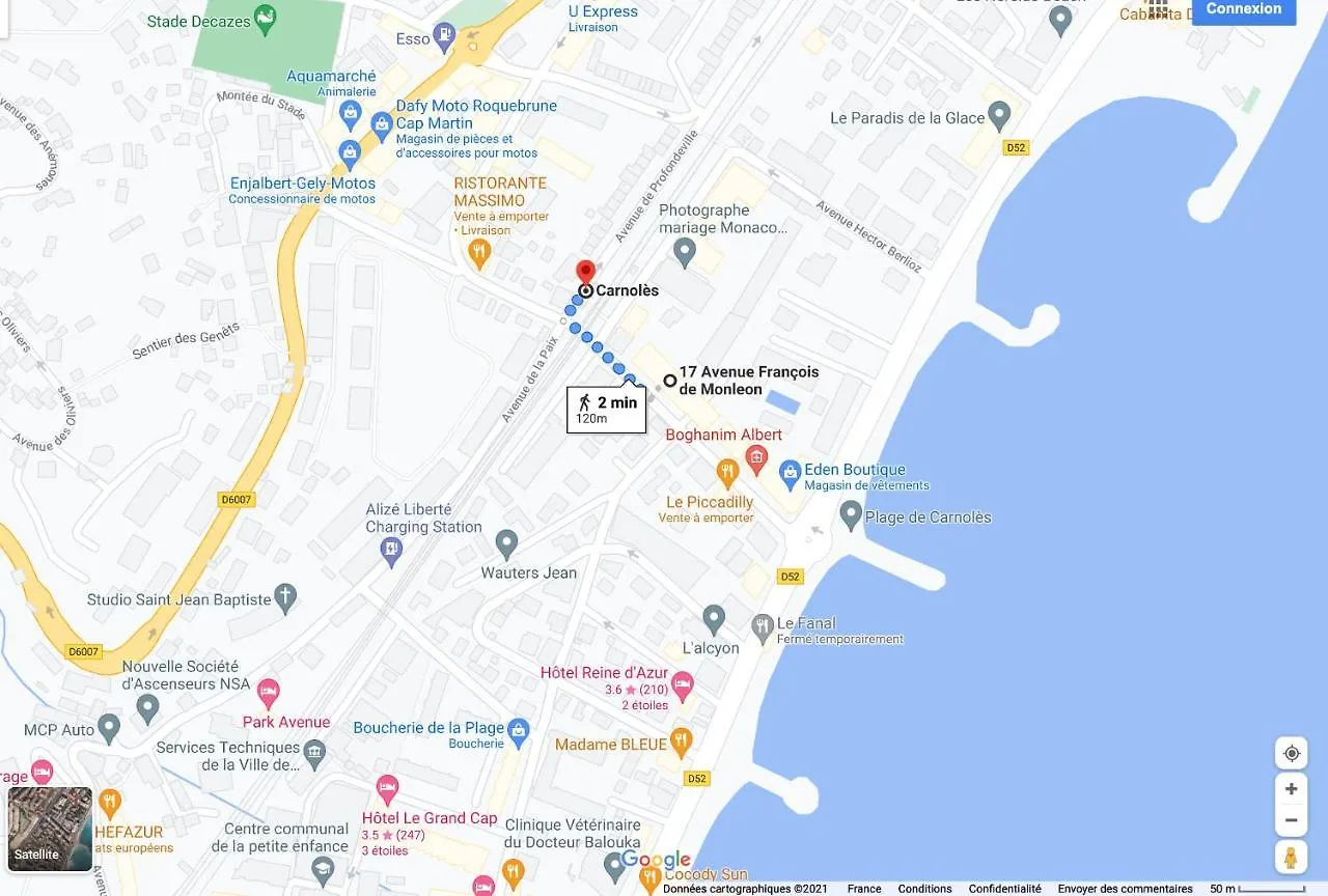Chaleureux Studio, 200M De La Plage, Parking, Wifi Roccabruna Appartamento